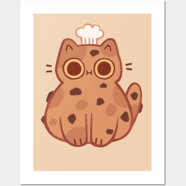 Cookie Cat Wall Art by Niamh Smith Illustrations